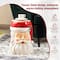Glitzhome® 16"H Christmas MGO Santa Stool or Accent Table
